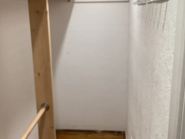 Walk-in closet.