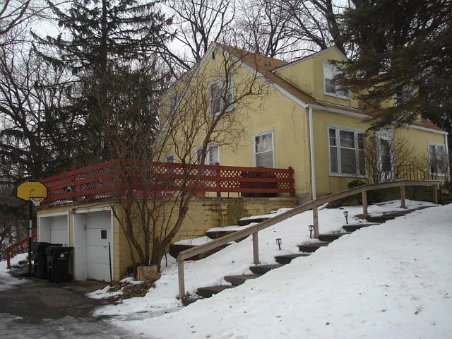 Front, Deck, and Garage