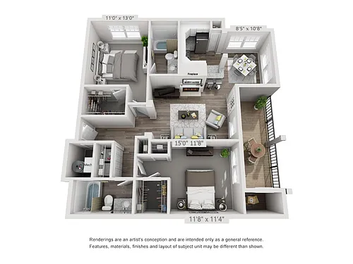 Floor plan Sequoia