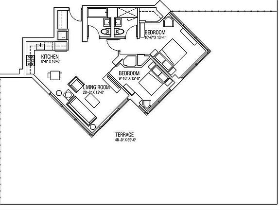 2nd image of 525 Clinton Ave APT 3S