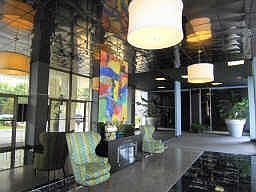 Sleek Modern Lobby Welcomes Guests