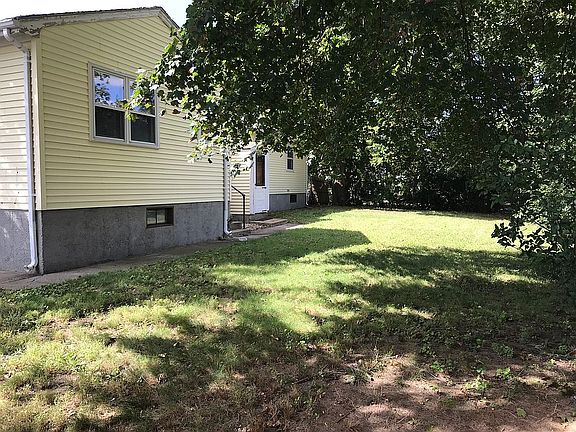 Rear, full basement door