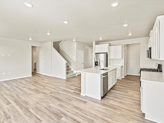 The Sylvan floorplan interior image taken at a Meritage Homes community in Peyton, CO.