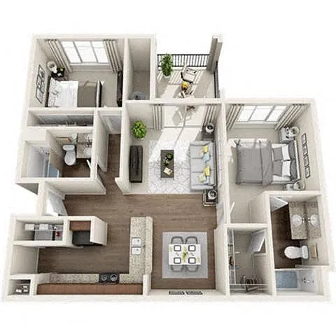 Floor plan B1