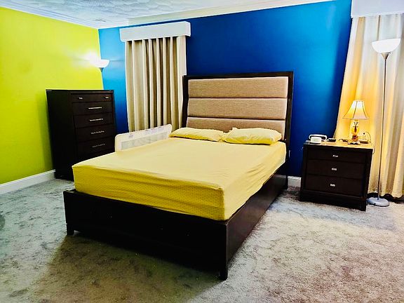 Master Bedroom with ensuite master bath and 3 closets.