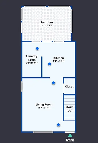 Floor plan Scenic Hills Homes - 2 Bedrooms