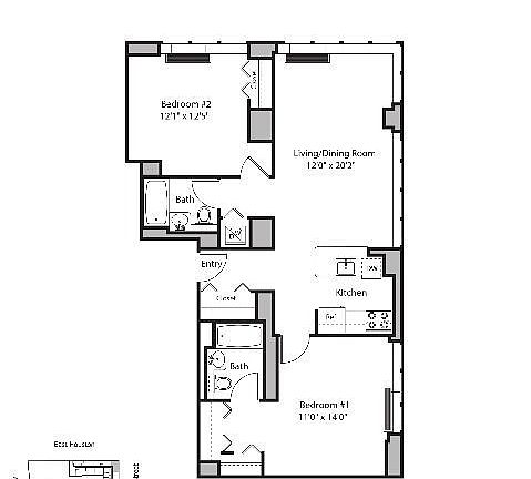 2nd image of 229 Chrystie St APT 1215