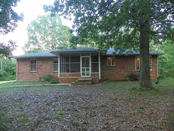 Rear view of house.