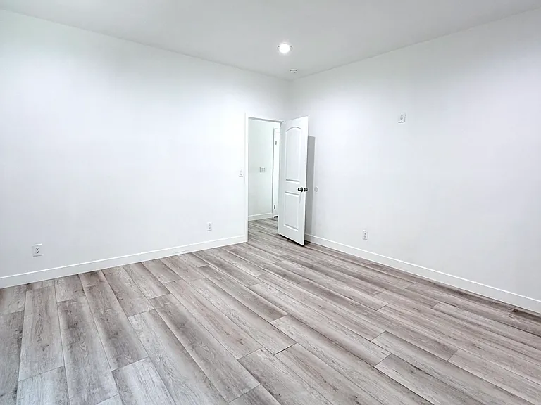 Master bedroom with walkin closet and own bathroom