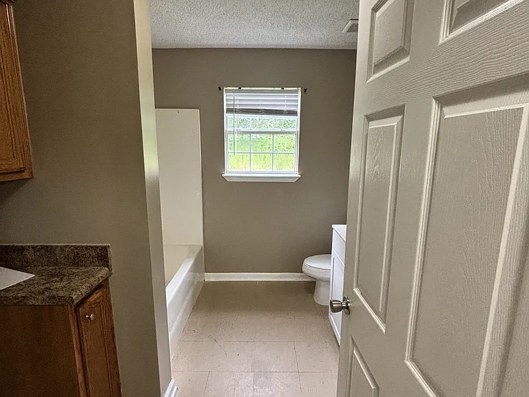 Entryway to bathroom