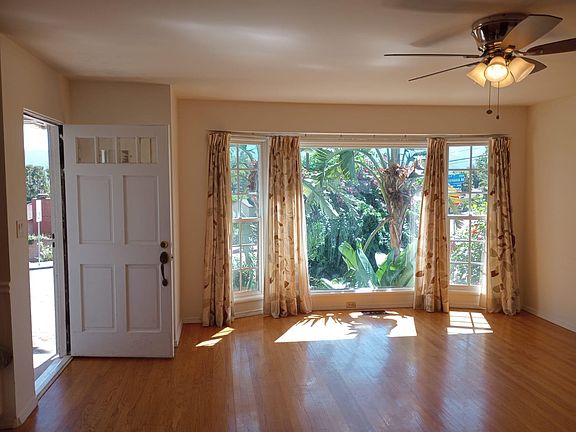living room with curtains drawn