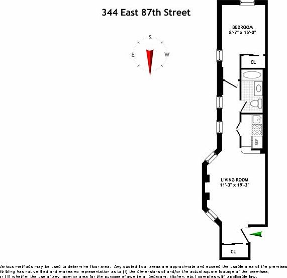 2nd image of 344 E 87th St APT 1C