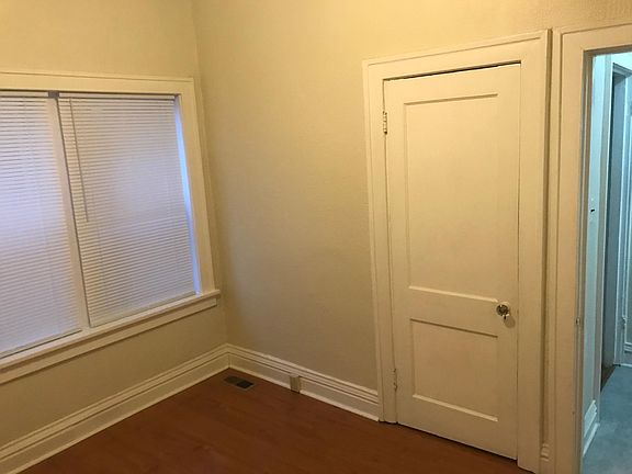 Back bedroom entrance and closet