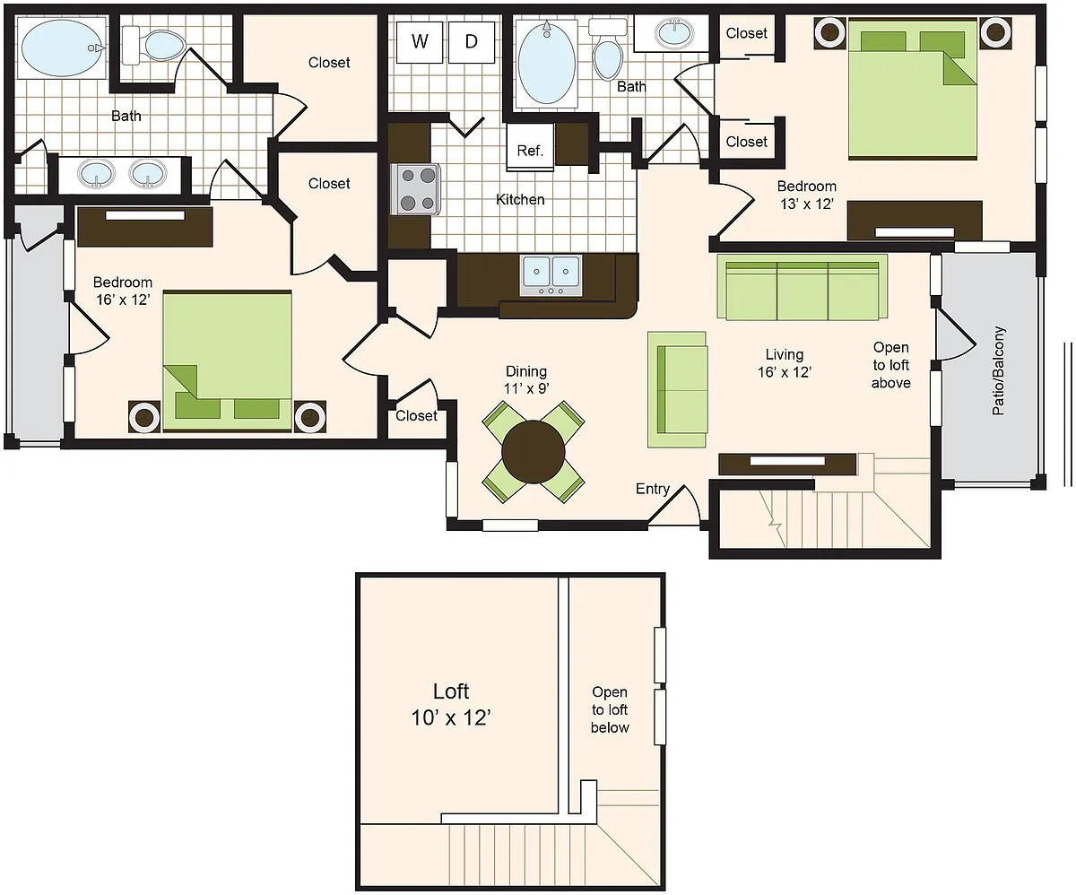 Floor plan F