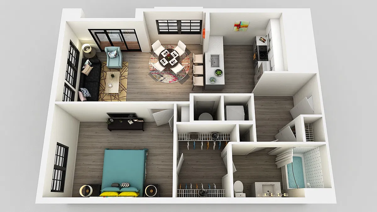 Floor plan A2d