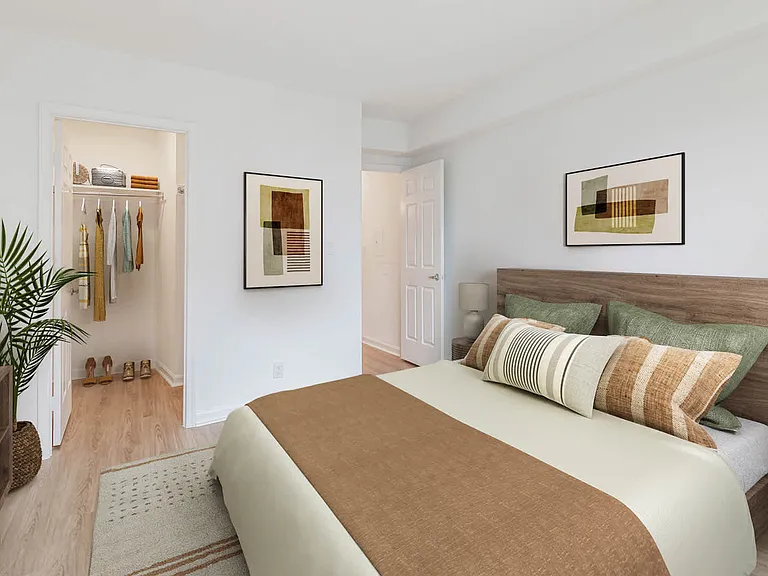 Bedroom with Hard Surface Flooring