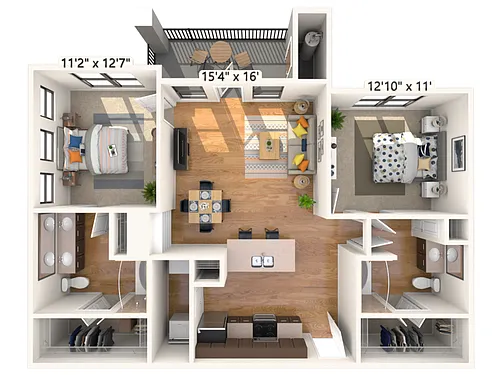 Floor plan B2