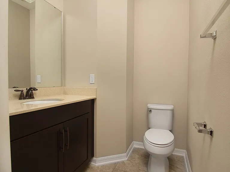 Half bath downstairs