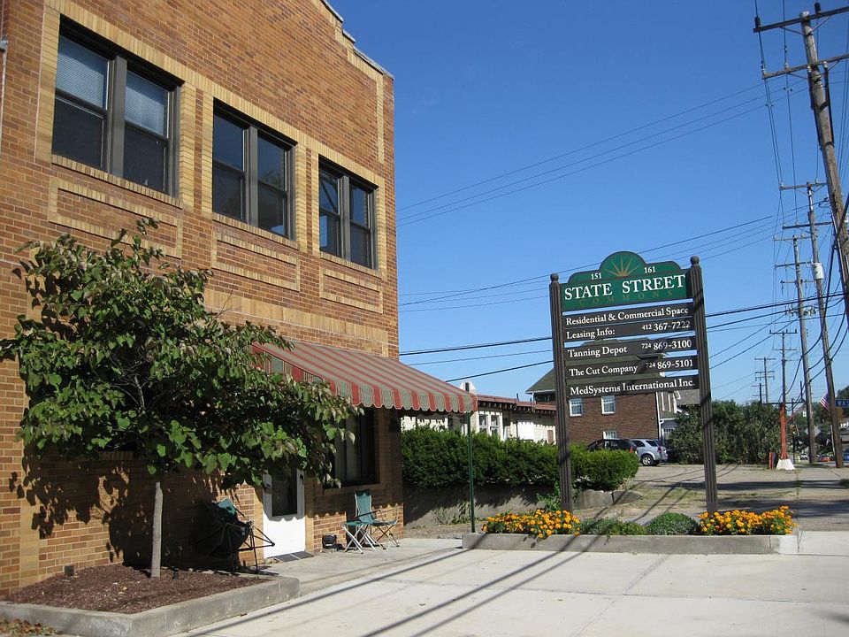 Front of building