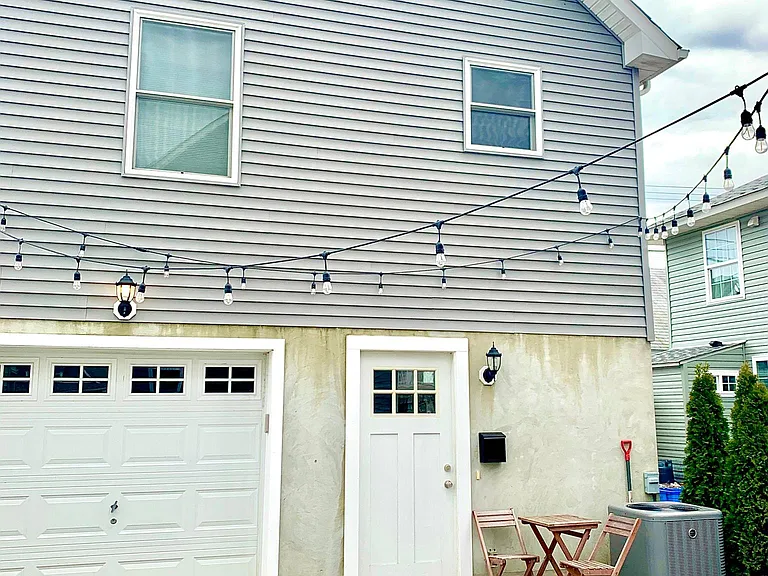 Front of back house