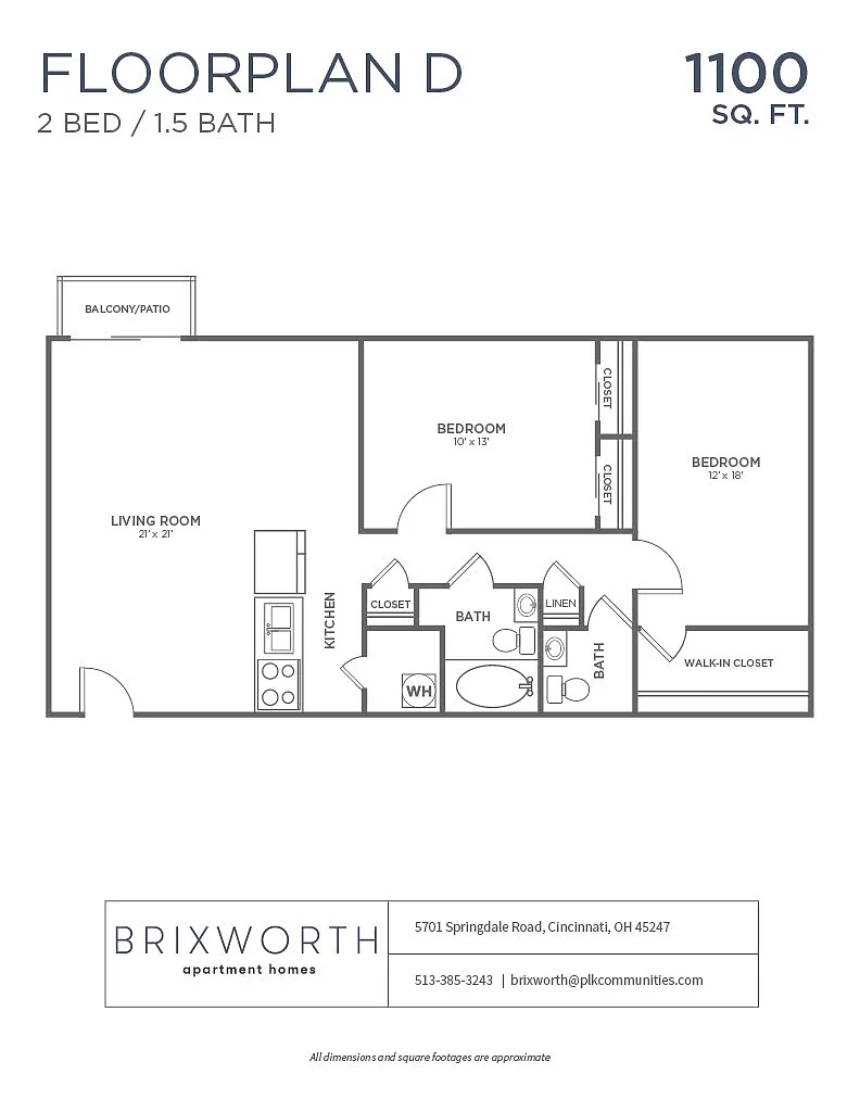 Floor plan Daventry