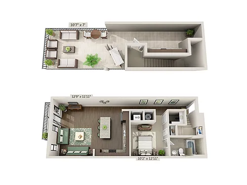 Floor plan Inspire (Terrace)
