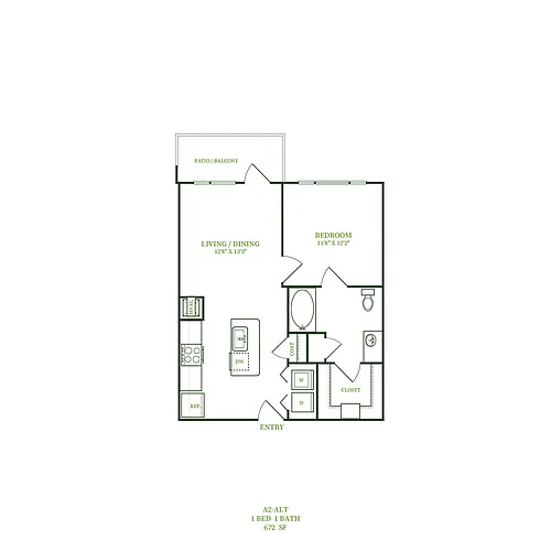Floor plan A2-ALT