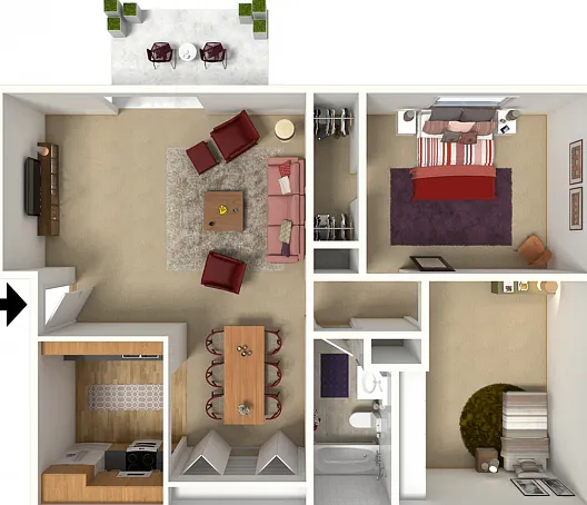 Two Bedroom | Arbor Lakes | Apartments in Middleton, WI Two Bedroom | Arbor Lakes | Apartments in Middleton, WI