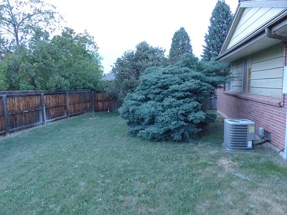 Private fenced backyard.