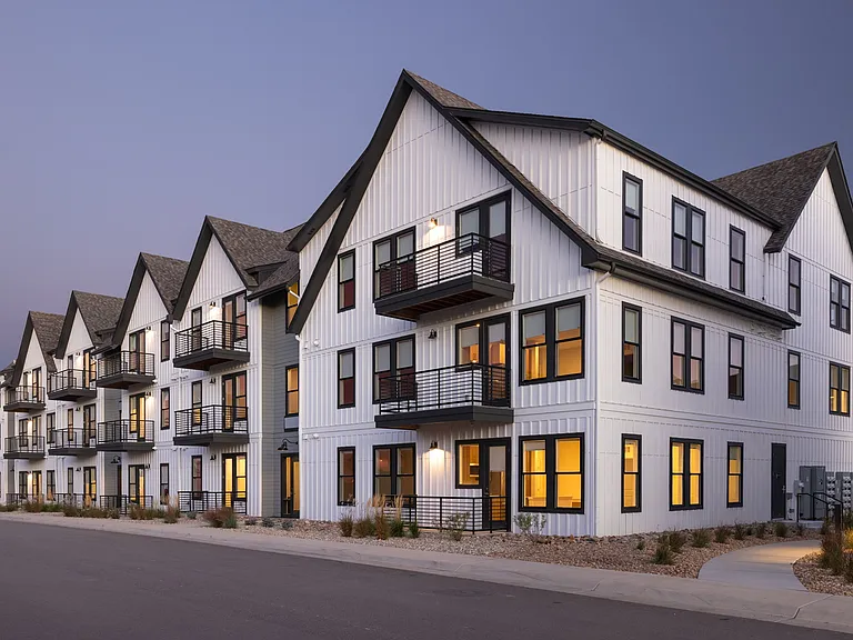Brand-new one-, two-, and three-bedroom units, thoughtfully designed with upscale finishes and available garages.