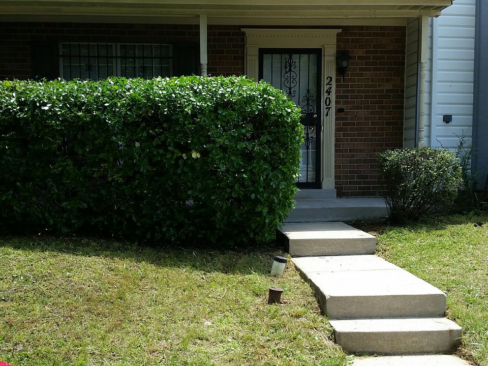 Front porch and walkway
