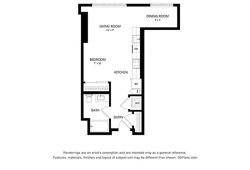 Floor plan MID-RISE TOWER S1