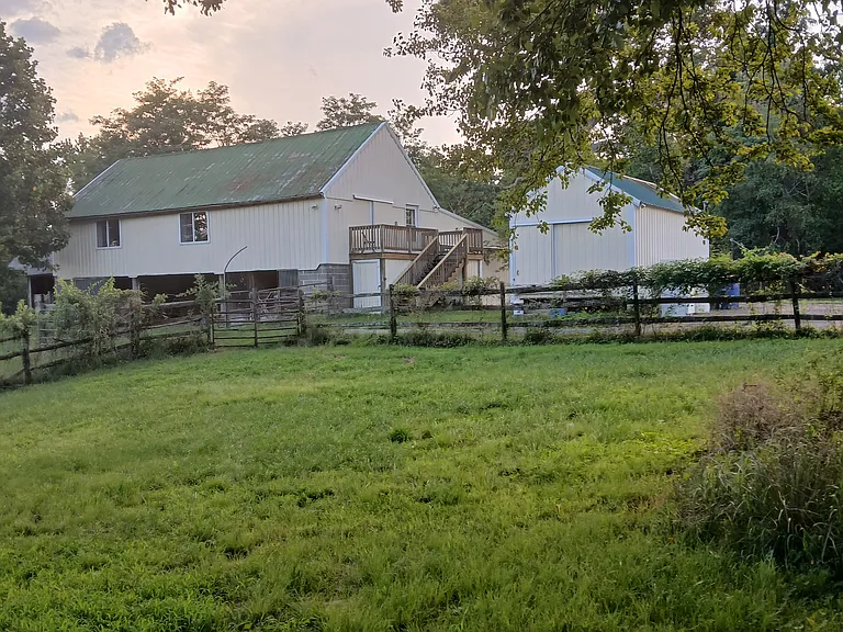 Outside