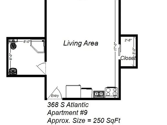 5th image of 368 S Atlantic Ave APT 9