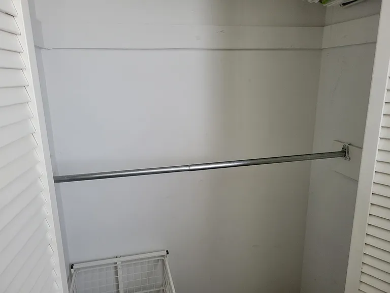 Closet in Queen bedroom.
