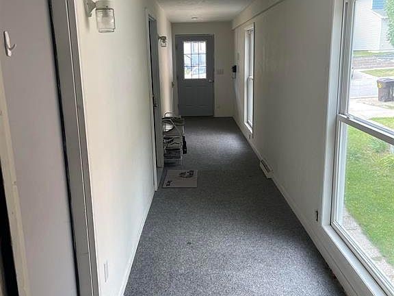 Shared entry hallway from back of house