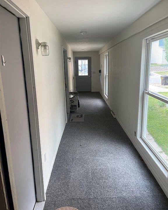 Shared entry hallway from back of house