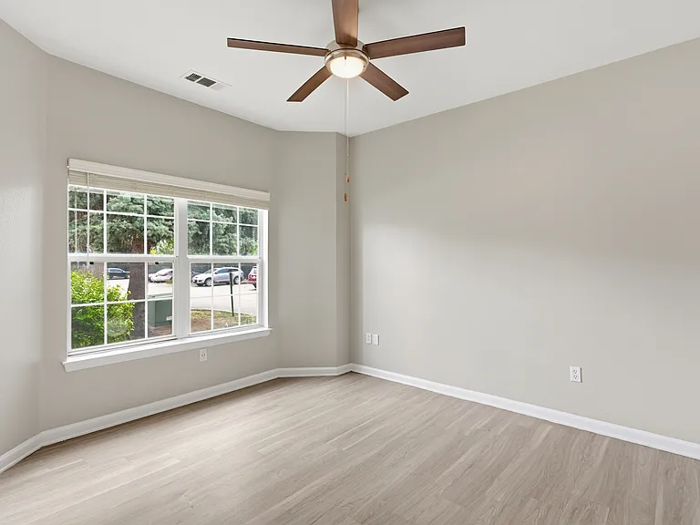 Retreat to a bedroom built for relaxation.