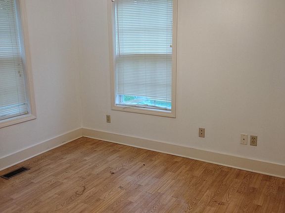 bedroom with closets