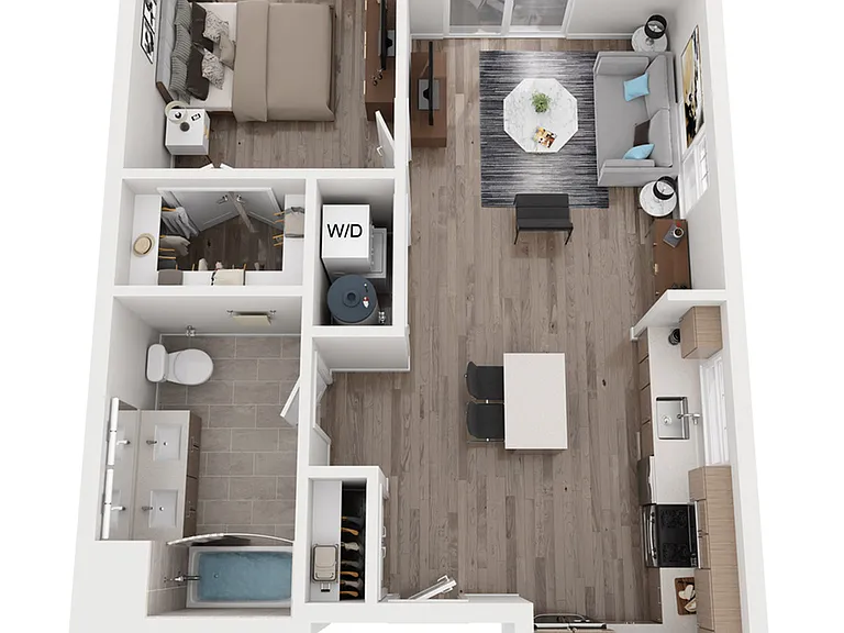 B8 Floorplan - 3D only B8 Floorplan - 3D only