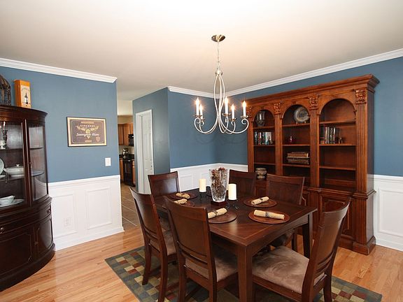 The dining room holds everything you need, including memories!