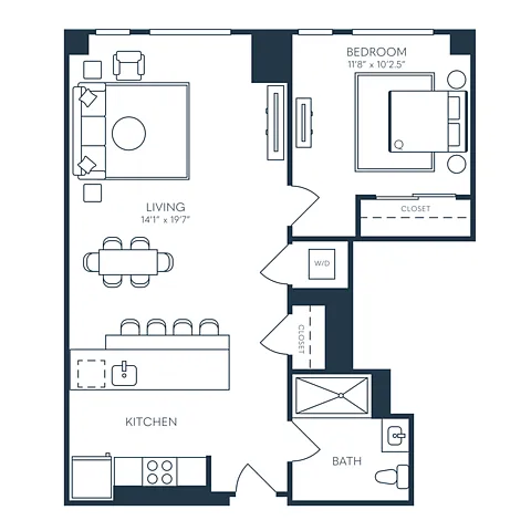 Floor plan A101