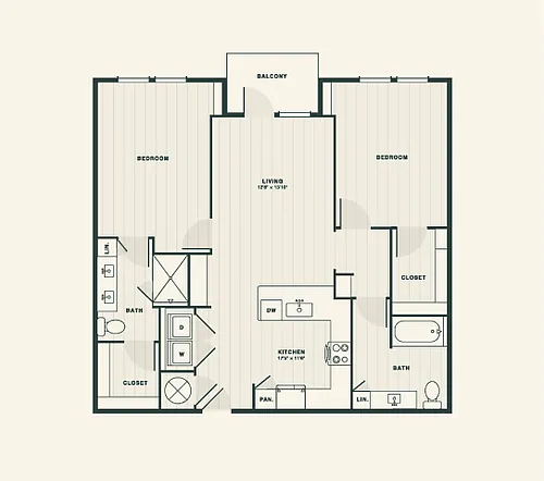 Floor plan The Potter