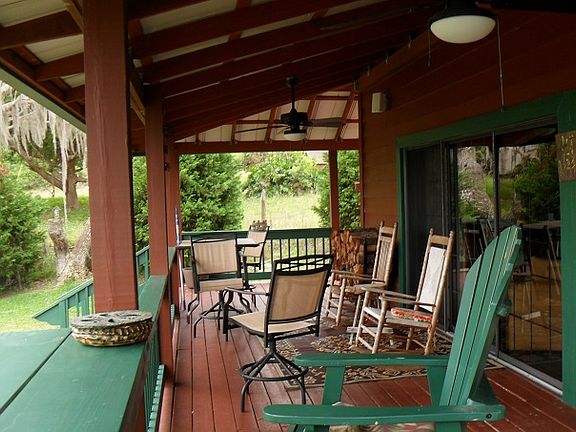 Relax on porch  view of lake