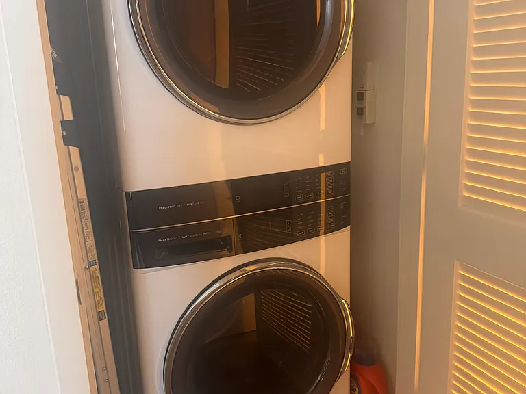high efficiency washer dryer tower included