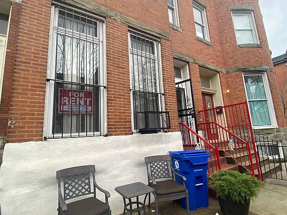 quiet walkable block in historic Reservoir Hill