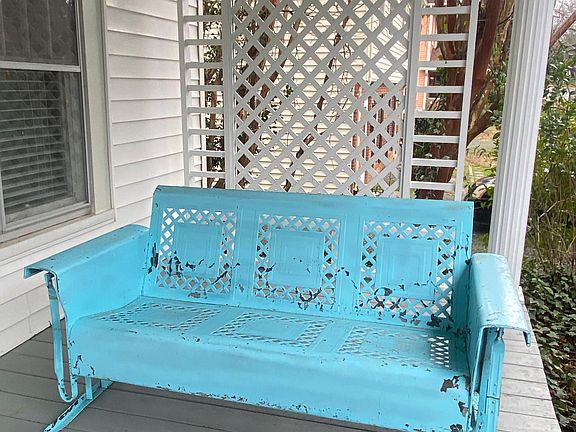 Nice place to sit and relax on your front porch