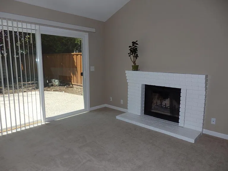 Living Area out to the back patio and yard