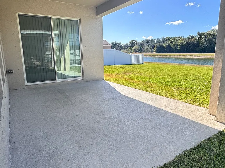 Back patio