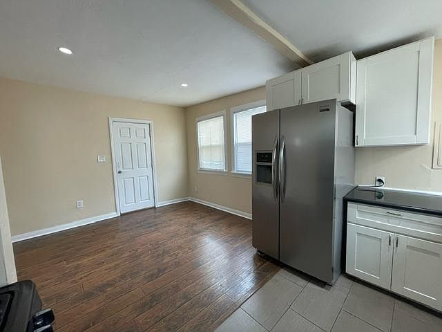View of living room from the kitchen